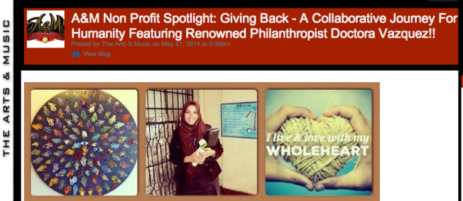 Spotlight on Dr. Vazquez's Humanitarian work