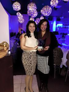 Dr. Vazquez & Marcela- Award